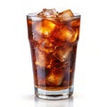 Cola Drink isolated on white background Royalty Free Stock Photo