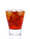 Cola with Ice Royalty Free Stock Photo