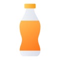 Cola soda bottle single isolated icon with smooth style Royalty Free Stock Photo