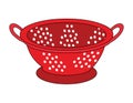 Colander clipart illustration vector isolated