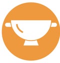 Colander Isolated Vector icon which can be easily modified or edit