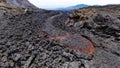 Colata di lava in dettaglio - Etna,Sicilia