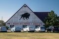 Southwind Plaza, a shopping area selling gifts, wildlife art and trophies in Central Kansas