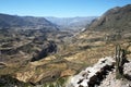 Colca canyon Royalty Free Stock Photo