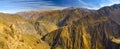 Colca Canyon panorama Royalty Free Stock Photo