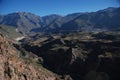 Colca Canyon of Peru Royalty Free Stock Photo