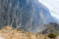 Colca Canyon, Peru Panorama Royalty Free Stock Photo