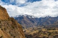 Colca Canyon in summer, Arequipa, Peru Royalty Free Stock Photo