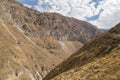 Colca Canyon View Royalty Free Stock Photo