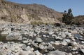 The Colca River in Peru Royalty Free Stock Photo