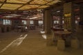 Interior of the Sal Luna Salada hotel made from salt bricks near salt lake Salar de Uyuni, Bolivia - South America