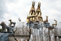 Colchis Fountain, Kutaisi, Georgia Royalty Free Stock Photo