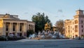 Colchis Fountain & statue , main sqaure in Kutaisi , Georgia