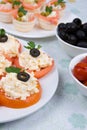 Cold appetizers Royalty Free Stock Photo