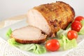 Cold baked pork, ham