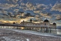 Cold bath house in Varberg city in HDR