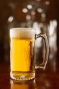 Cold beer in a mug Royalty Free Stock Photo