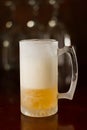 Cold beer in a mug Royalty Free Stock Photo