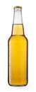 Cold beer or cider in glass bottle Royalty Free Stock Photo