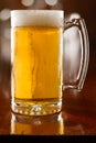 Cold beer in a mug Royalty Free Stock Photo