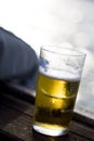 Cold Beer on Window Sill