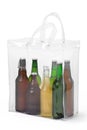 Cold Beers In Plastic Bag
