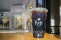 Cold brew coffee of Peets Coffee