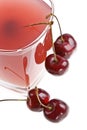 Cold cherry jelly