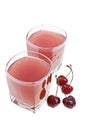 Cold cherry jelly