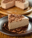 Cold chocolate cheesecake