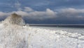 Cold clouds over cape Neeme