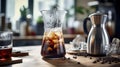 cold coffee brewer Royalty Free Stock Photo