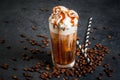 Cold coffee drink frappe frappuccino