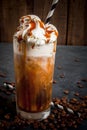 Cold coffee drink frappe frappuccino