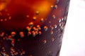 Cold coke glass Royalty Free Stock Photo