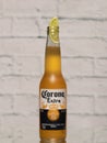 Cold corona beer Royalty Free Stock Photo