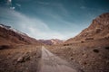 Cold desert arid landscape