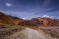 Cold desert arid landscape