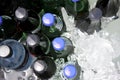 Cold drinks on Ice Royalty Free Stock Photo