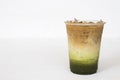 Cold drinks iced matcha latte menu coffee mix green tea ,coffee