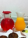 Beautiful color combination drinks for thristy peoples