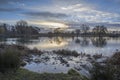 Cold early January dawn at Bushy Park