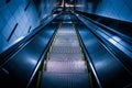 Of cold escalator image Royalty Free Stock Photo