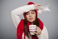 Cold and flu Royalty Free Stock Photo