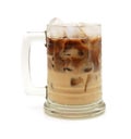 Cold fresh ice coffee Royalty Free Stock Photo