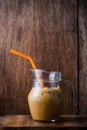 Cold fresh ice coffee Royalty Free Stock Photo