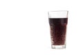 cold glass of cola isolated Royalty Free Stock Photo