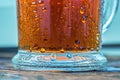 Cold glass of iced tea Royalty Free Stock Photo