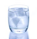 Cold Glass of Water with Condensation