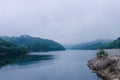 Cold landscape of Cavado river in Geres